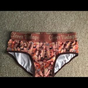 Men’s medium Clever vintage brief